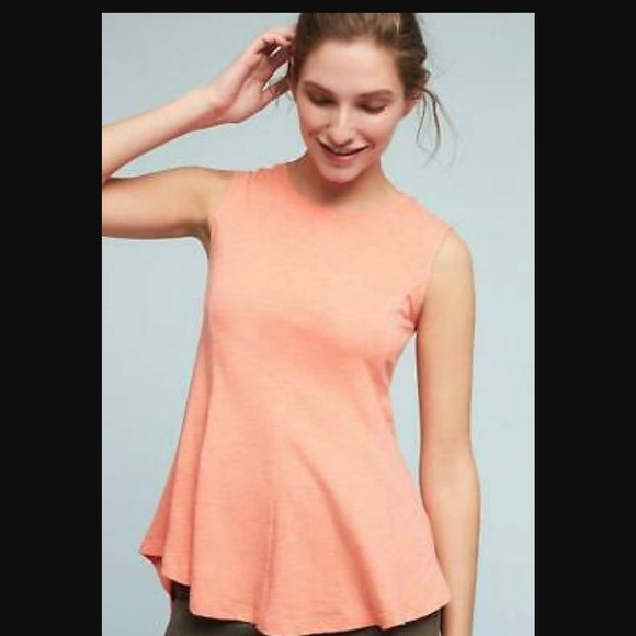 Anthropologie Eri + Ali Evie Peplum Tank - Small - Picture 1 of 3